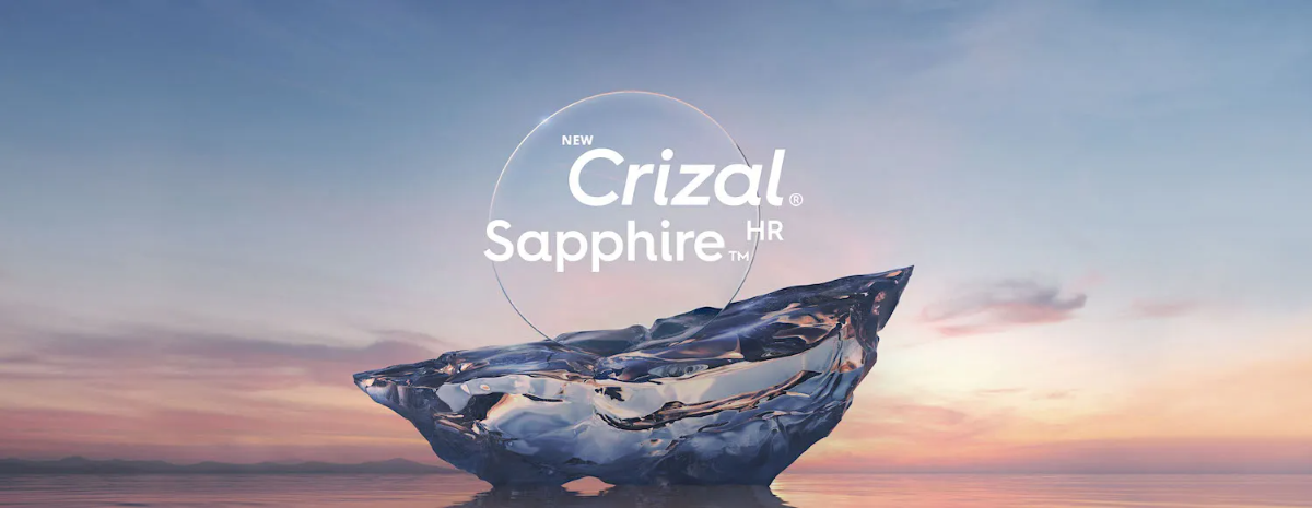 Ảnh nhận diện lớp phủ Crizal Sapphire HR